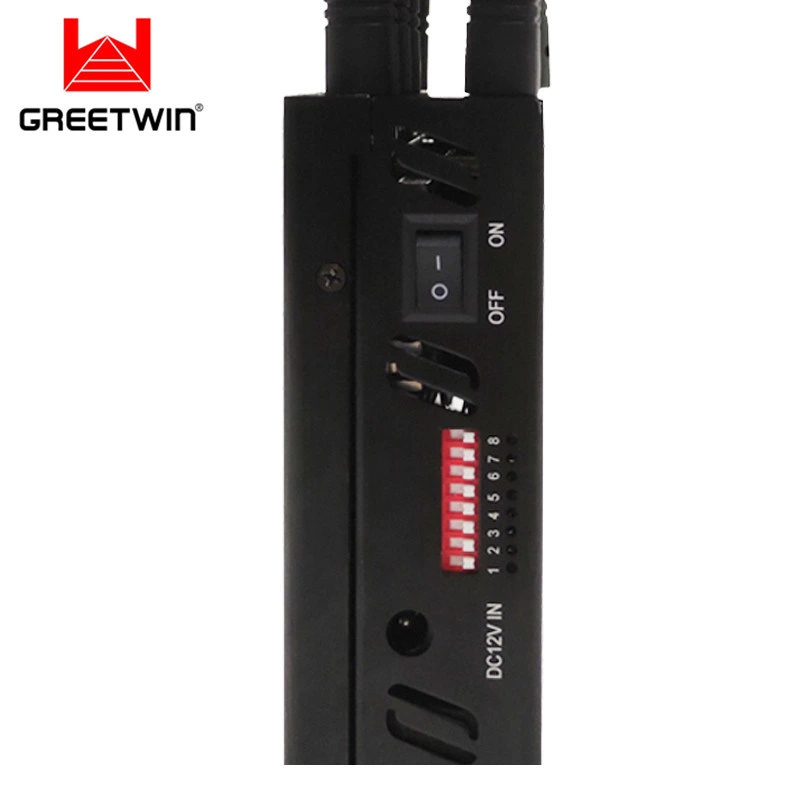 8 полоса с Bluetooth® для мобильных ПК в сети GSM подавления беспроводной сети 2G 3G 4G Cell Jammer valve