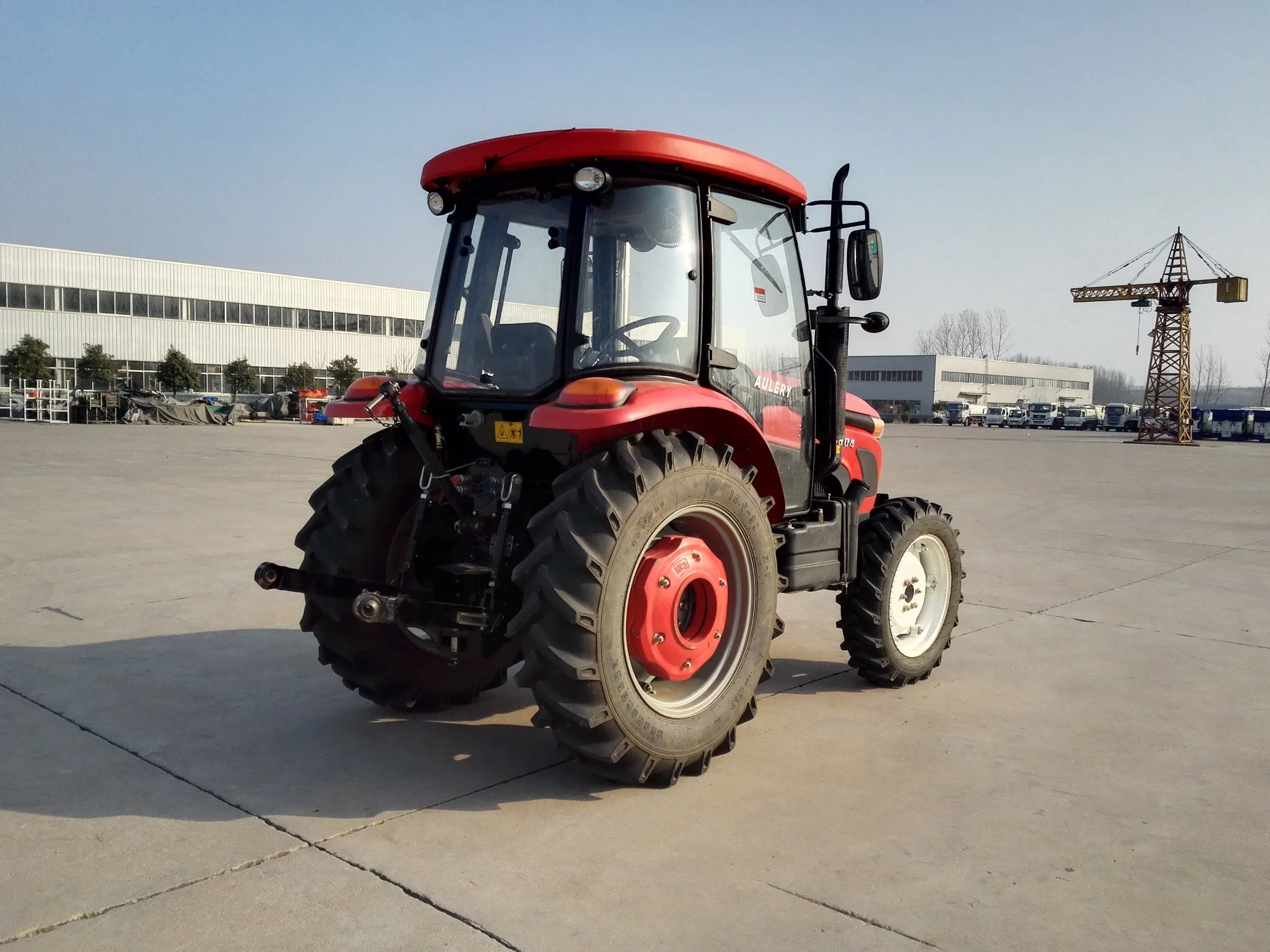 WUZHENG Delicate Brand Safety 55HP 4WD Wheel Farm Tractor