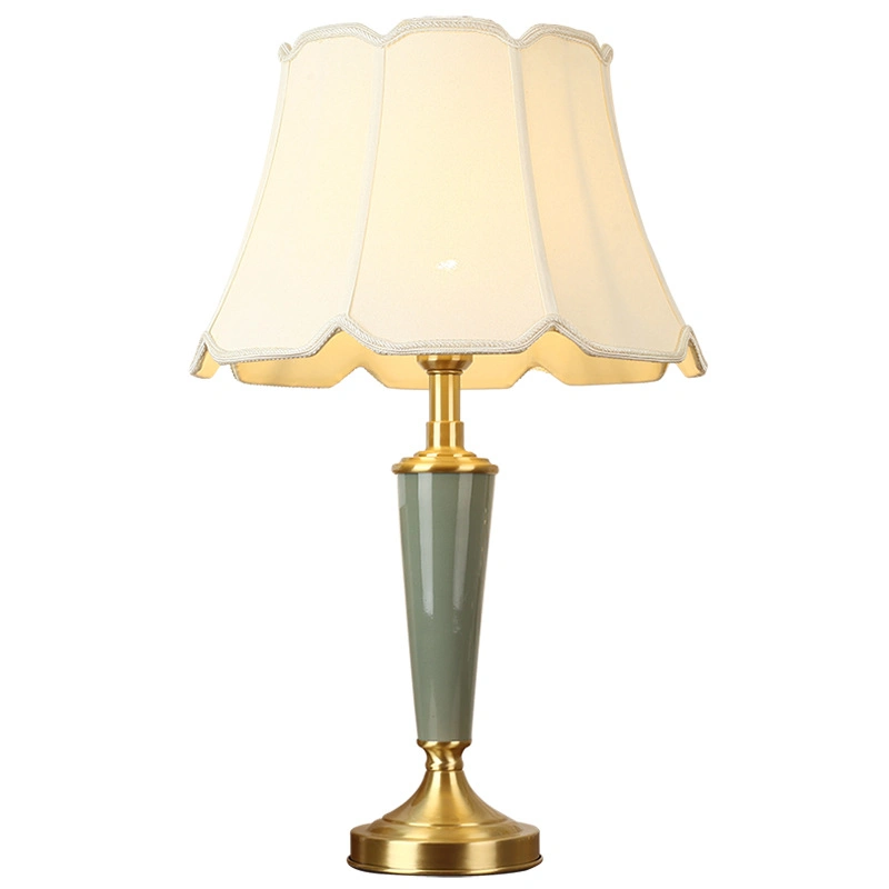 Nordic Postmodern Personality Bedside Lamp Simple Retro LED Cloth Table Lamp.