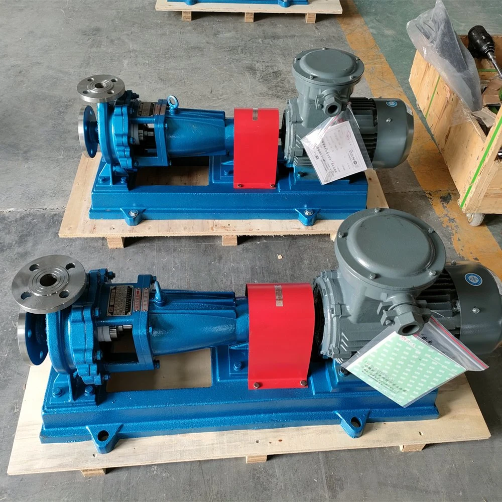 Electric Closed Coupling Pipeline Monoblock Chemical Pump Centrifugal Pump