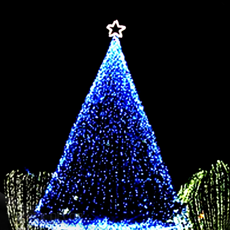 Wholesale/Supplier Promotion Outdoor Christmas Light LED Lighted Pre Lit Slim Artificial Christmas Trees