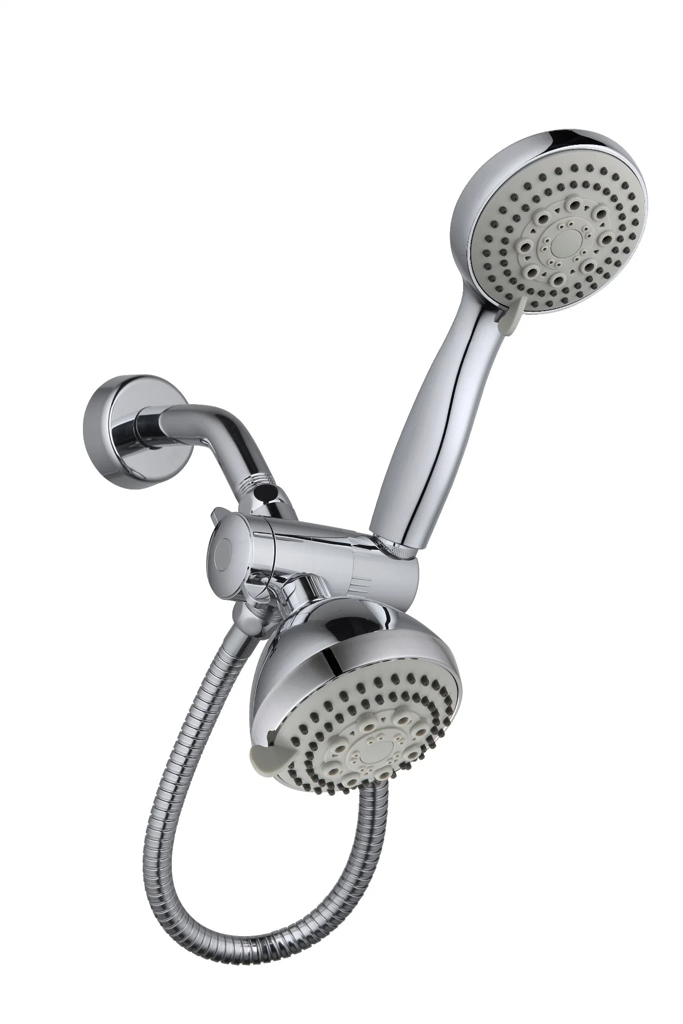 Hotelspa Bathroom Fixtures Shower Set with 5 Function Shower Head and Hand Shower Set, Metal Shower Arm, 3function Diverter E55003