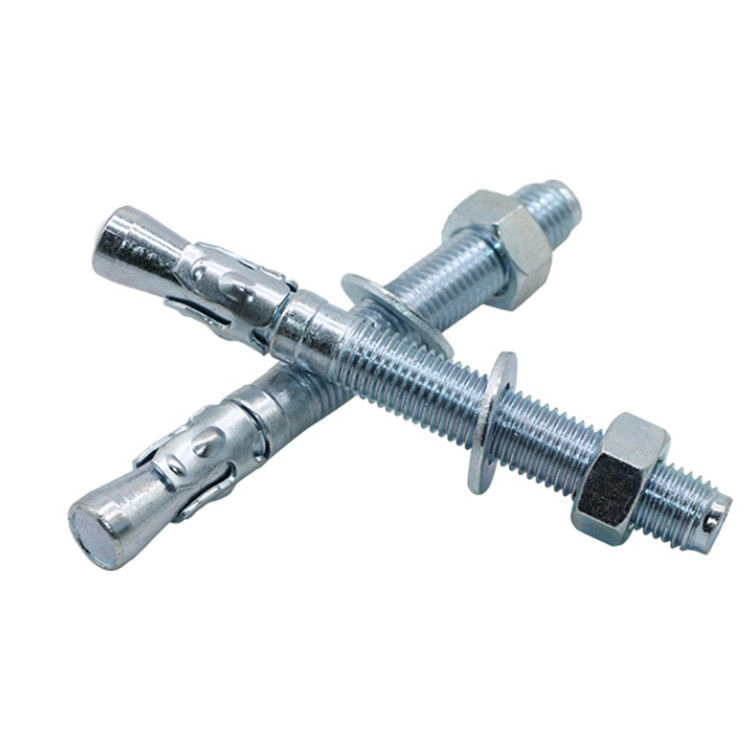 Ss201 SS304 SS316 Stainless Steel Heavy Duty Wall Anchor Expansion Bolt Zinc Plated Concrete Wedge Anchors Bolts