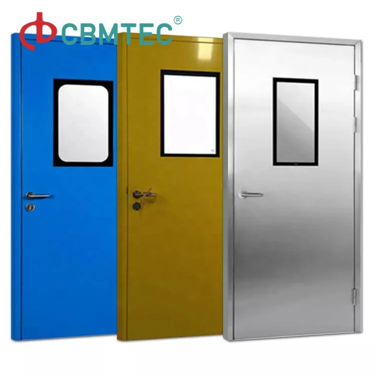 Stainless Steel Labs Swing Operation Room Airtight Hospital Cleanroom Door