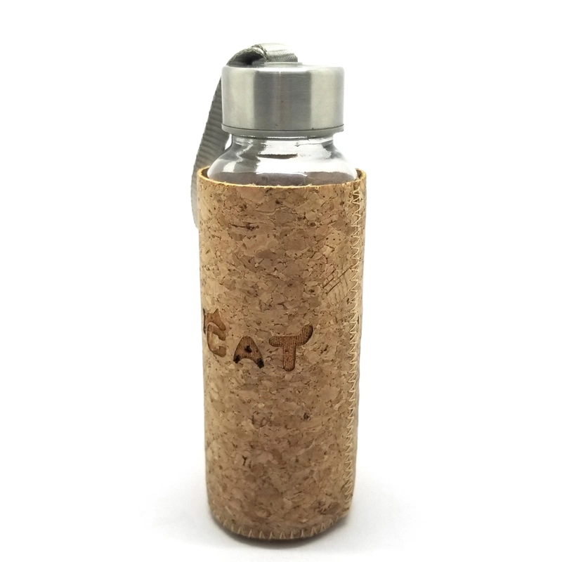 Wholesale/Supplier Customized Print Laser Logo Cork Wood Style Bottle Cooler Sleeve