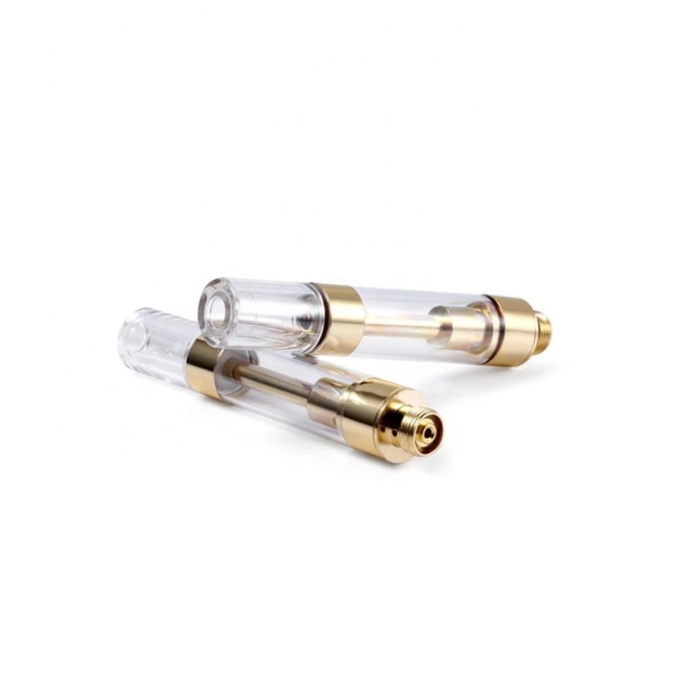 RW C12 Glas Tank flache Mundstück Vertikale Spule Einweg Verdampfer Pen Nachfüllbar Tank Cartomizer Keramikscheibe Messing Organischen Vapor 510 Patrone 1ml