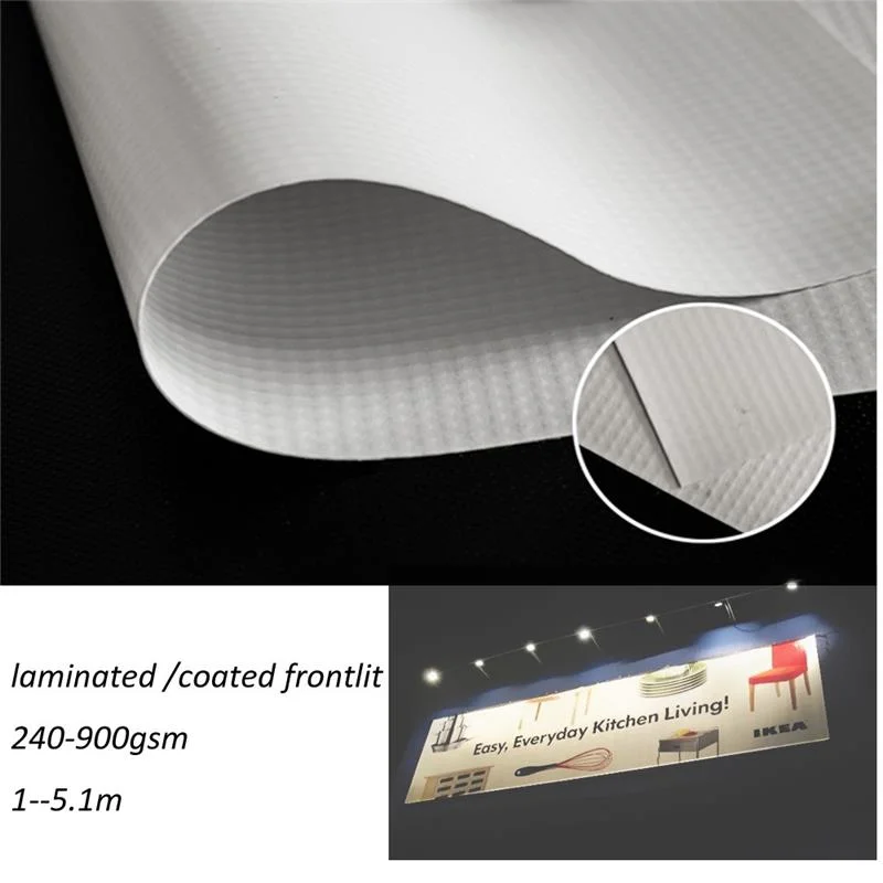 Hot Selling Manufacturer Lona Frontlit Banner, Fabric Banner /PVC Flex Banner Rolls