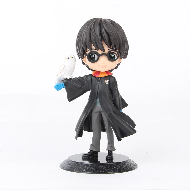 Atacado Faça seu próprio design de personagens de filmes americanos Harry Potter Mini Figuras de Ação de Anime de Plástico Modelo.