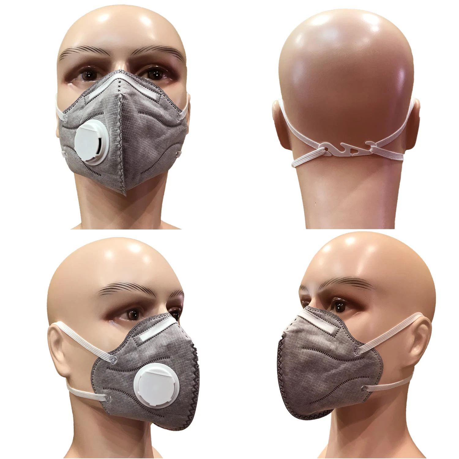 Disposable Nonwoven PP 1layer 160g 180g 220g Nuisance Dust Mask Particulate Respirator Safety Cover Dust Mask