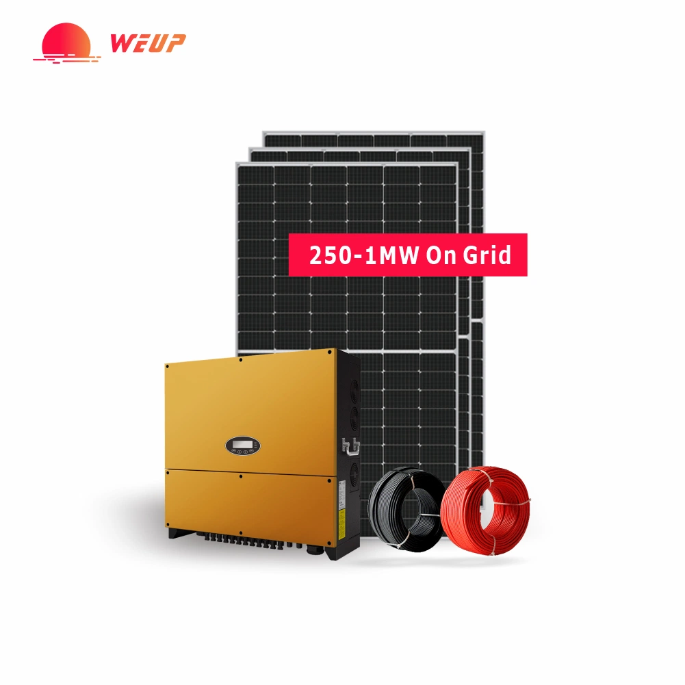 250kw Sun Power on Grid Solar Energy Power System