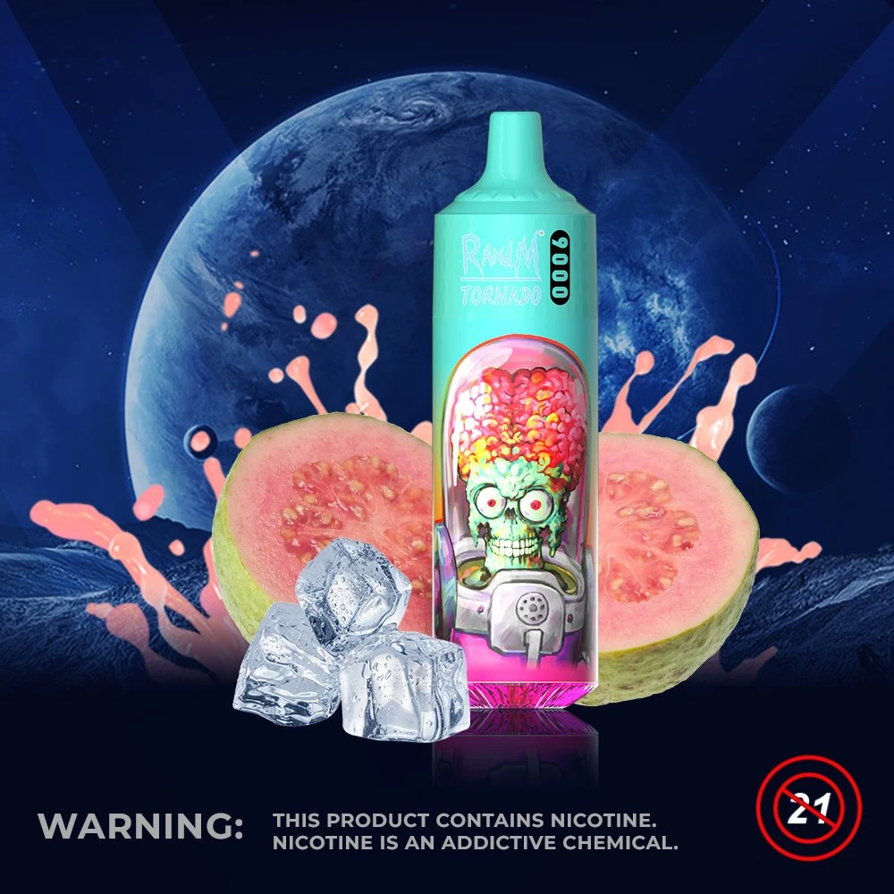 9000 fábrica de Puffs Precio al por mayor Ranmm Tornado VAPE Vaporizador desechable Pluma