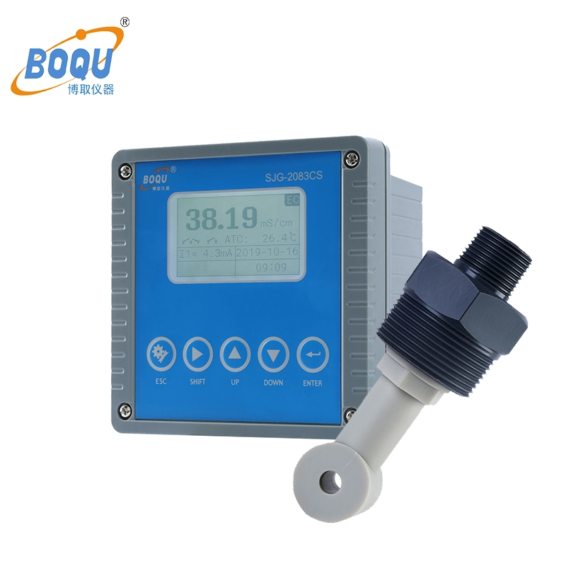 Boqu Sjg-2083CS Buy Price Water Naoh Nho3 HCl Digital Acid-Base Concentration Sensor Acid and Alkali Meter