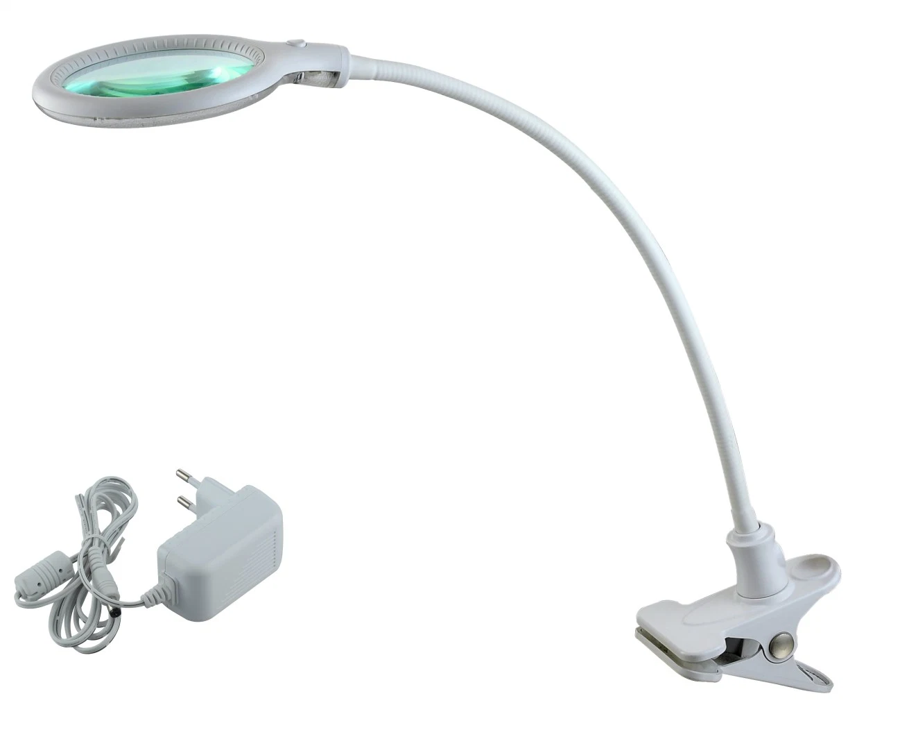 30LED Magnifying Lamp 3D Magnifier with AC/DC Adapter (2014-2R-C)