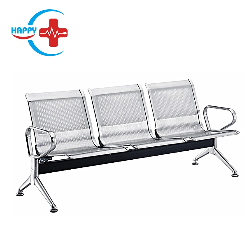 Hc-M103 Factory Price Public Hospital Bench 3 Seater Clinic Waiting Chair