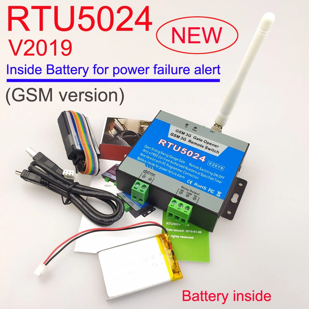 RTU5024 New 2019 Version GSM Gate Opener with 1000 Authorized Users