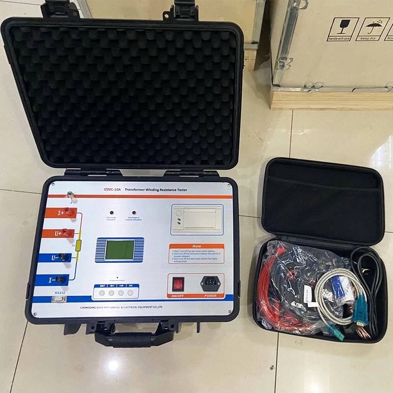 Transformer Winding DC Resistance Tester Ohm Meter Transformer Test Equipment