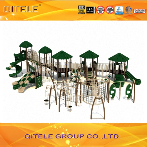 Large Children Outdoor Playground Equipment Sale with Plastic Slide