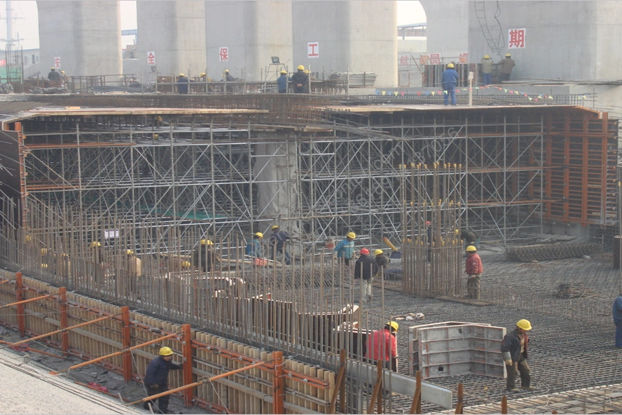 Proyecto de puente andamios duradera seguro