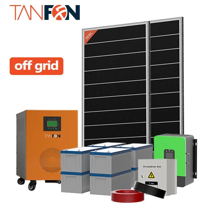 Tecnología de uso doméstico Precio mayorista 10KW sistema Solar completo 6Kw 8kW 10KW proyectos de sistemas de energía eléctrica solar desde China OFF Sistema de Energía Solar de la Red