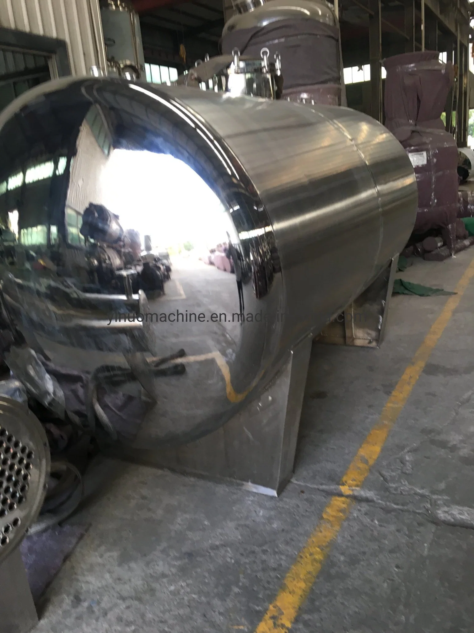 Horizontal Stainless Steel Tank Type Warehousing Manufacture Stainless Steel Water Storage Tank