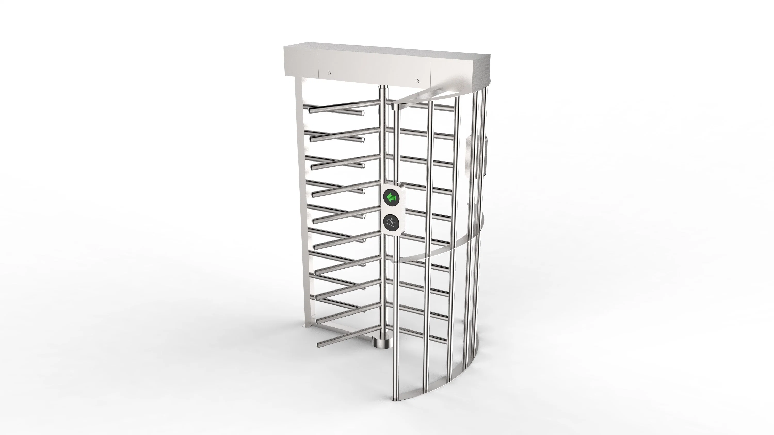 Mechanism Single Passage Finger Print Full Height Turnstile