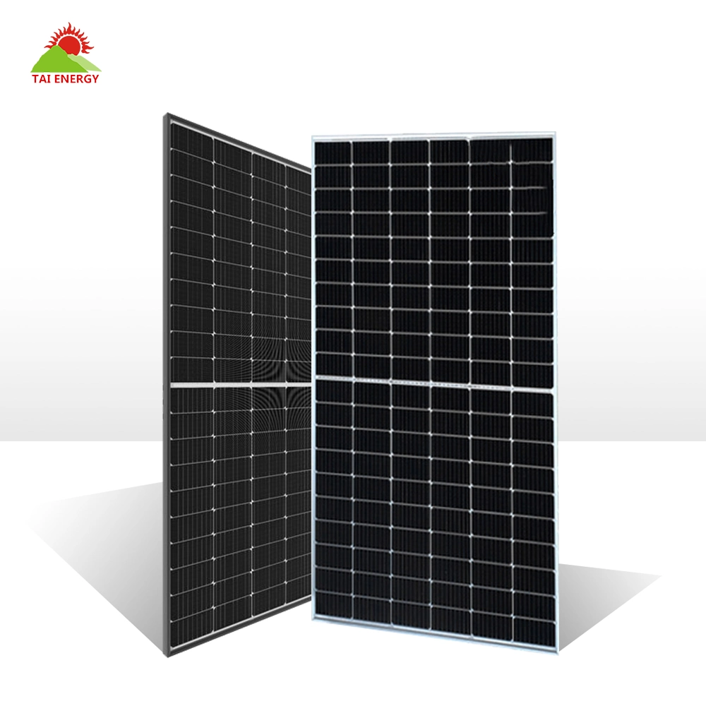 Tai Energy Solar 600W Mono System PV Solarpanel 2022 Kostenloser Versand billiger Preis 182mm halbe Zelle 570W 580W 590W