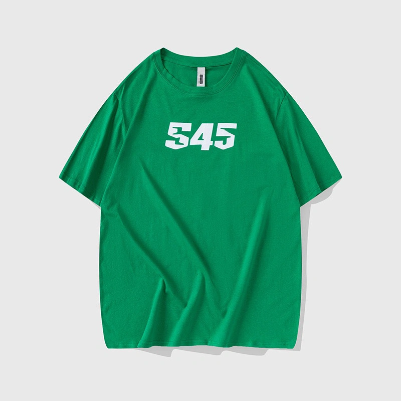 Ab Werk hergestellt Streetwear T Shirt Hersteller Premium Qualität Kostenlose Druck Kurzarm-T-Shirt aus einfarbiger Baumwolle