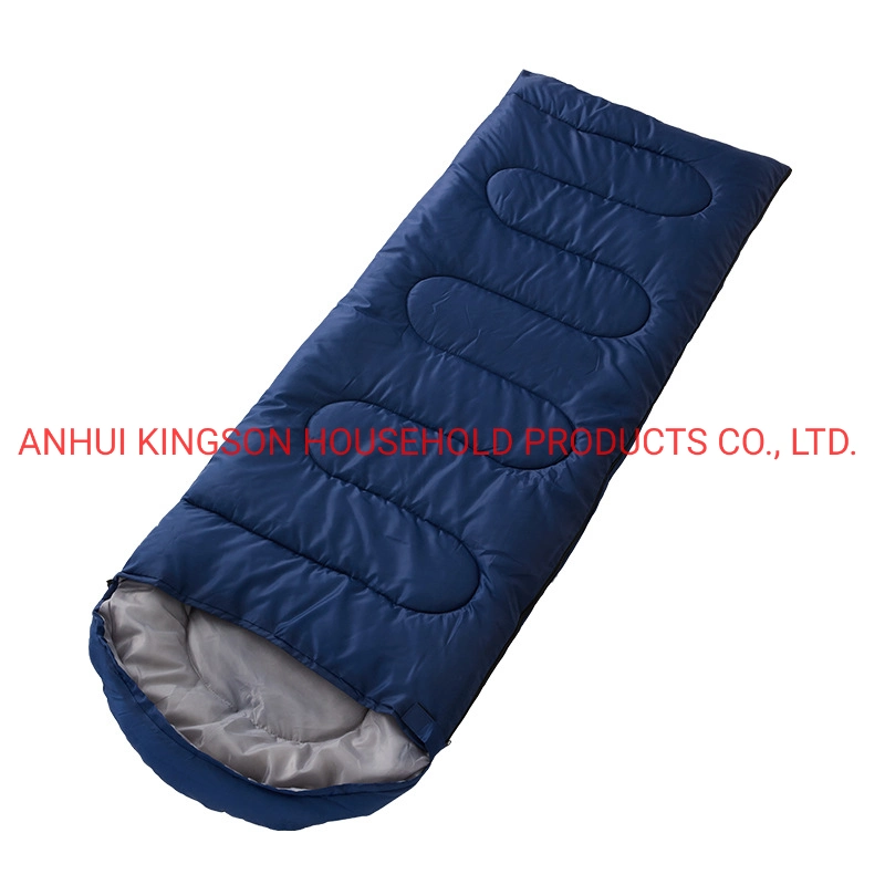 Saco de dormir com envelope de stock para o descanso exterior de algodão oco Camping Saco para adultos