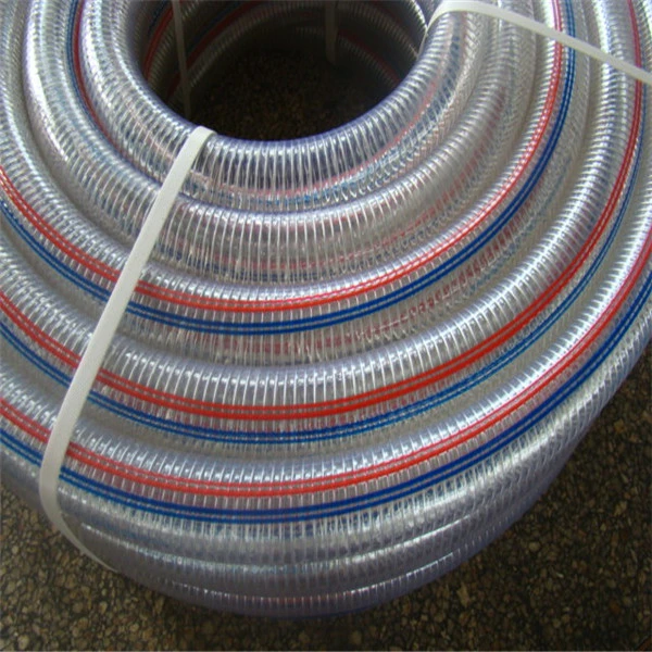 Kingdaflex Manufacture High Temperature PU Flexible Steel Wire Suction Hose