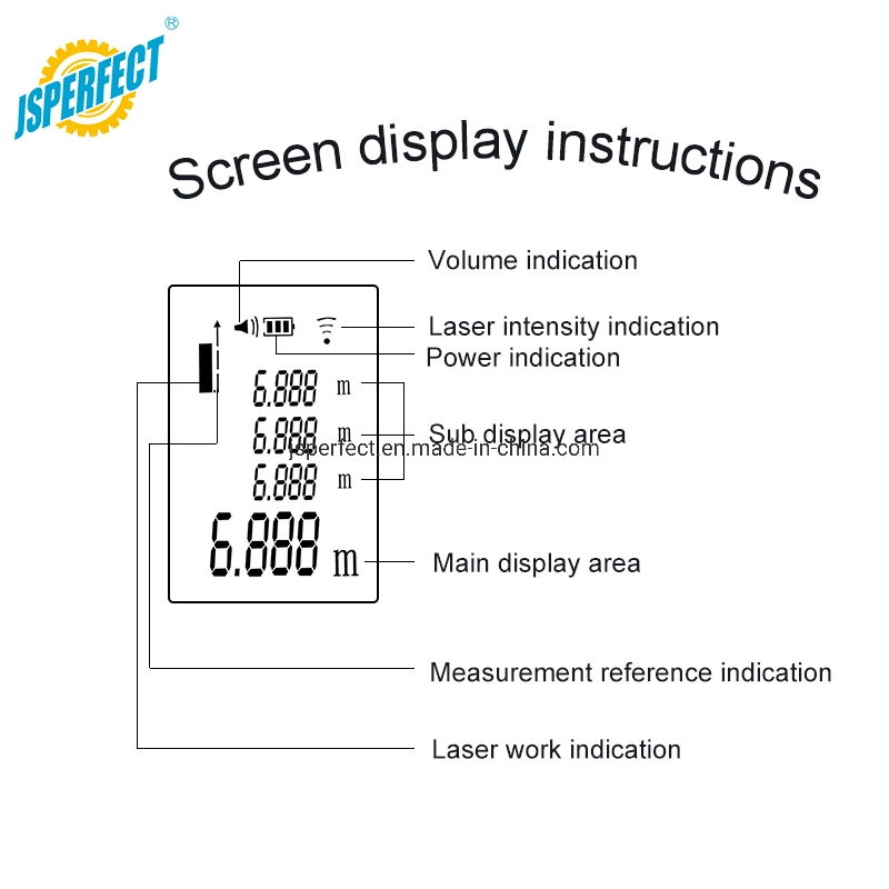 Measuring Rangefinder Cheap Laser Distance Meter