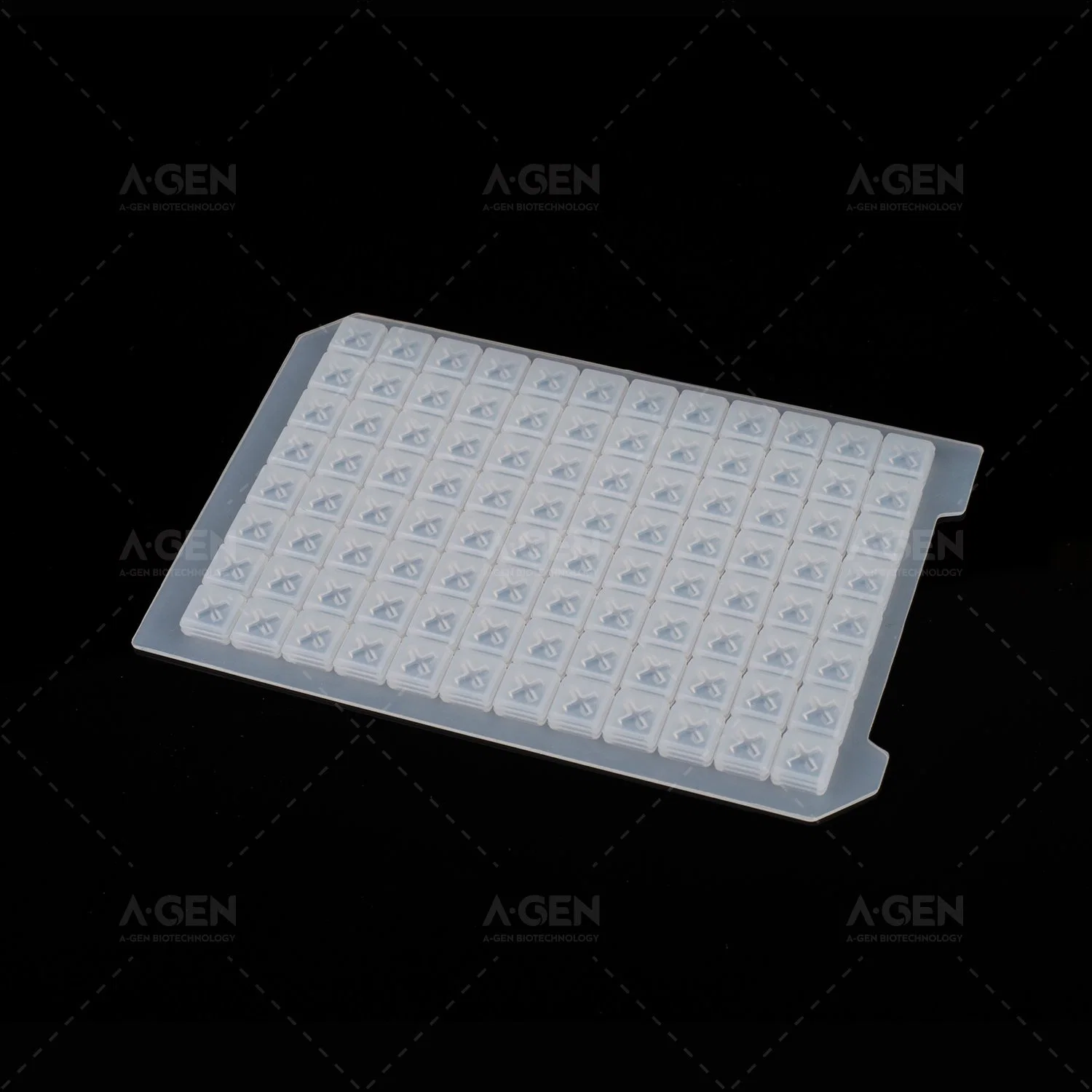 M-Rd-96-U Silikonmatte für 96 Round Well Plate 1,0 und U/V Plate, durchstechbar