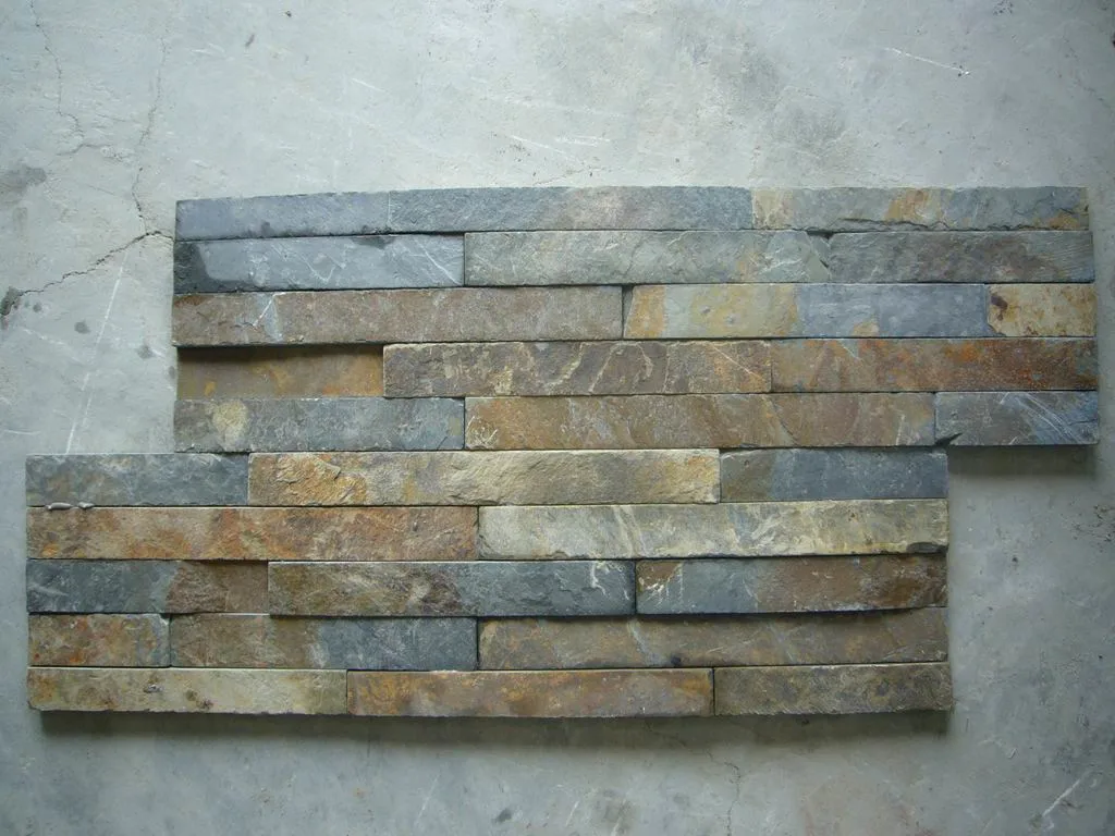 Hot Sell Rusty Yellow Slate Culture Stack Stone