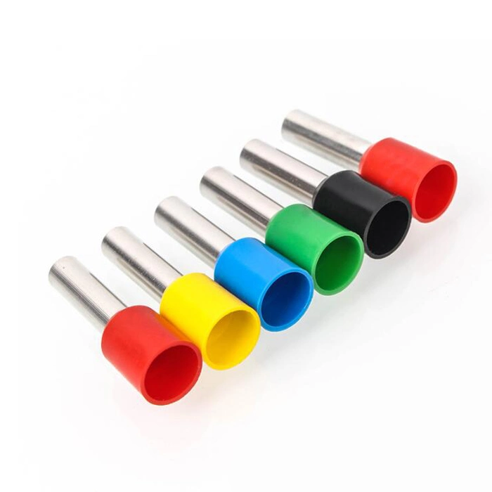 Insulated Single Entry Copper Cable Ferrules