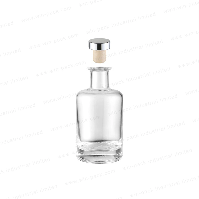 Special Shape Glass Lotion Bottle Wholesale/Supplier with Bakelite Stopper Shiny Sliver Cap Mould Glass Bottle Serum Bottle Packaging Glass Cosmetic Bottle