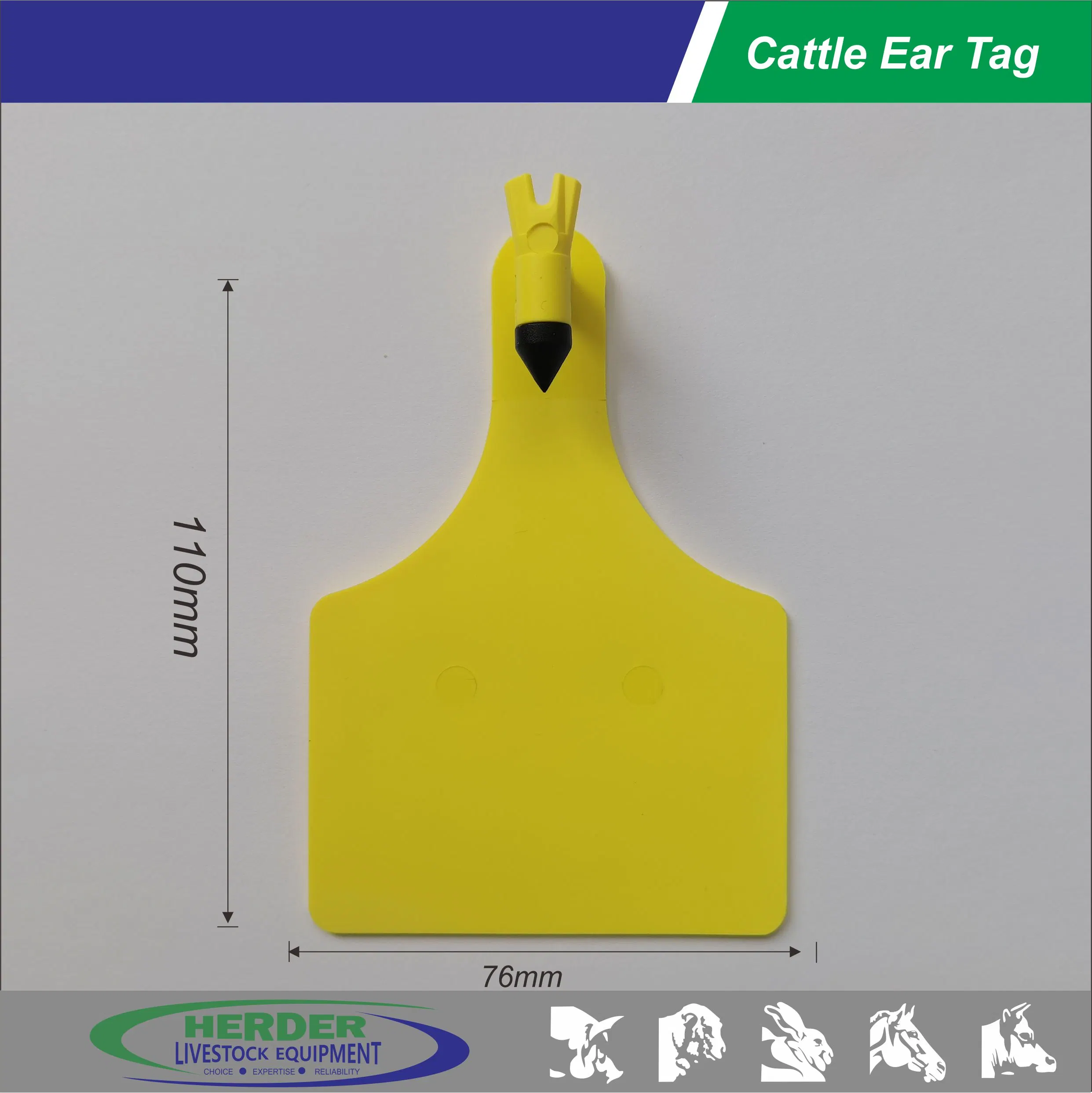 TPU Plastic Animal Ear Tag for Sheep