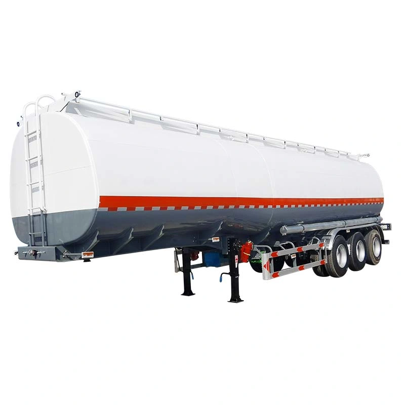 3 Axles/ 40000L/42000L/45000L Carbon Steel/Stainless Steel/Aluminum Alloy Tank/Tanker Truck Semi Trailer for Oil/Fuel/Diesel/Gasoline/Crude/Water/Milk Transport