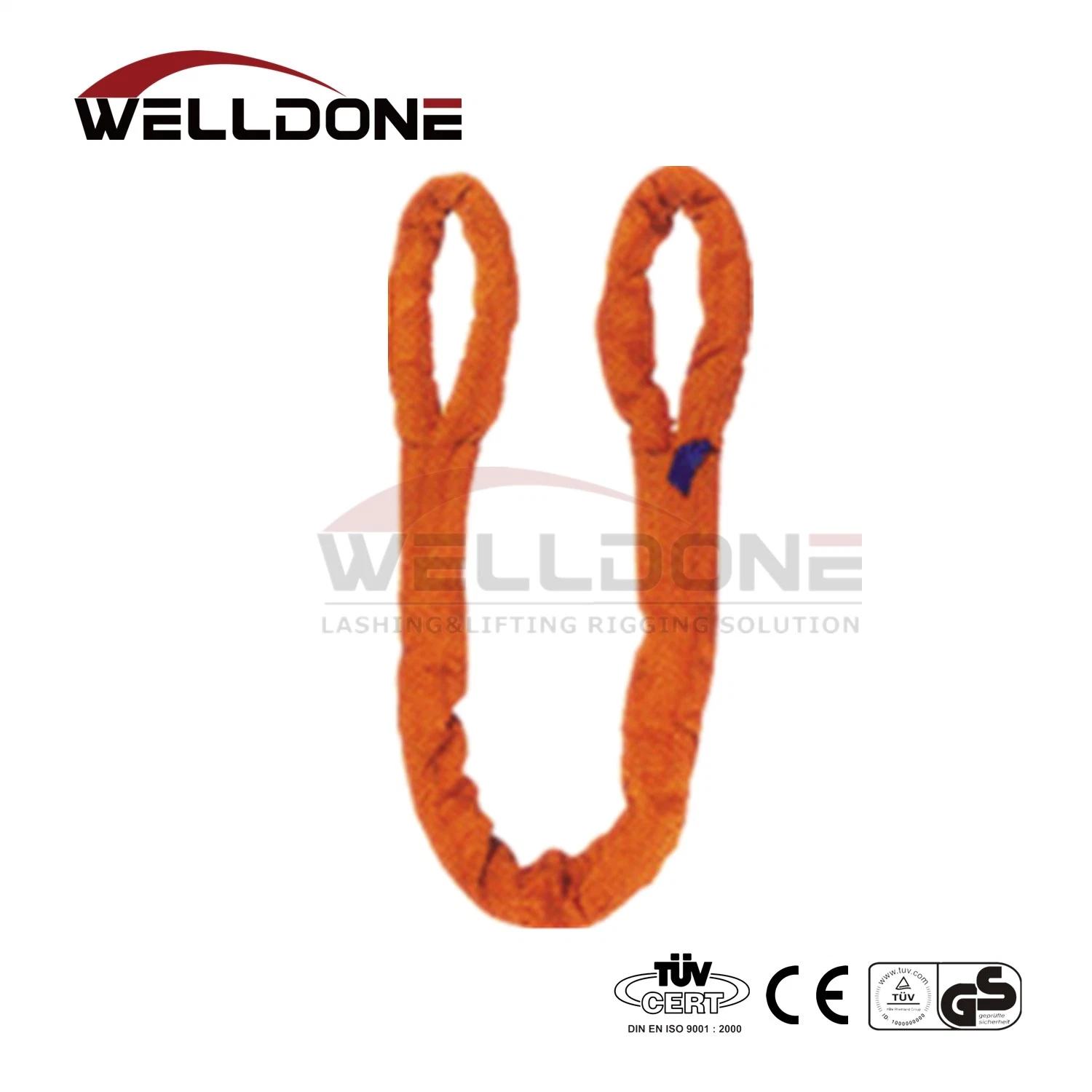 Polyester Heavy Duty Lifting Sling Eye Eye Round Sling