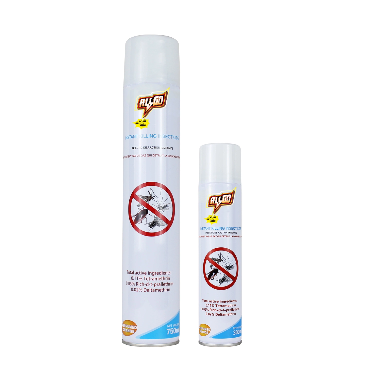 Water Oil Based Aerosol Insecticide Spray for Mosquito Fly and Cockroach