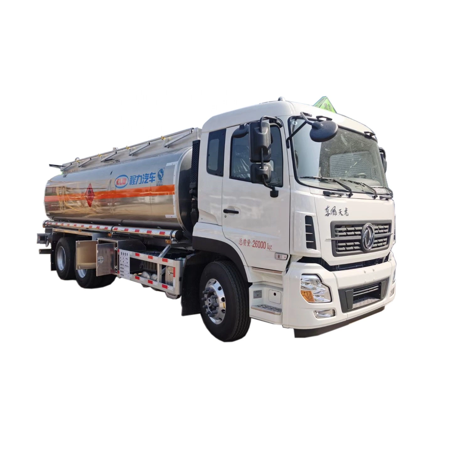 Dongfeng Aluminum Alloy / Carbon Steel Cheap Diesel / Petrol Tanker 20 Cbm Fuel Truck for Sale