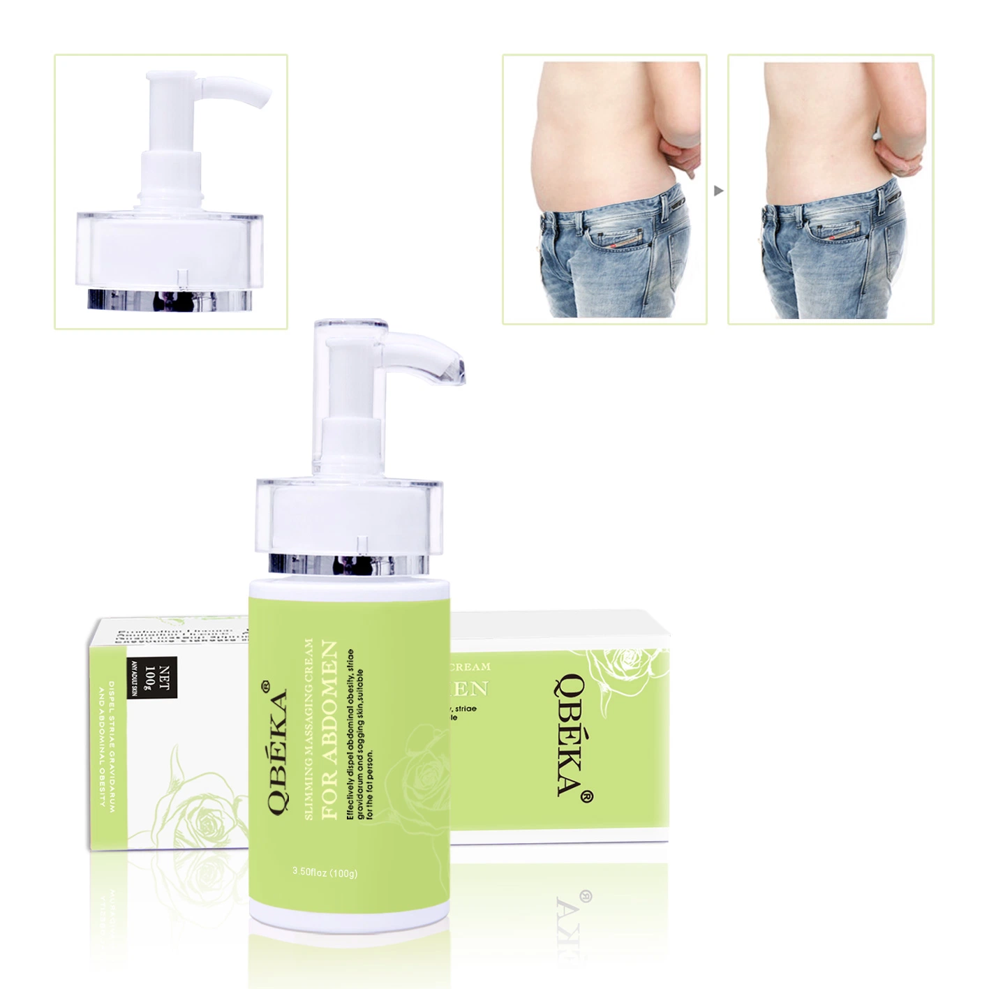 OEM Natural Fat Slimming Cream Weight Loss for Abdomen Body Natural Slimming Product