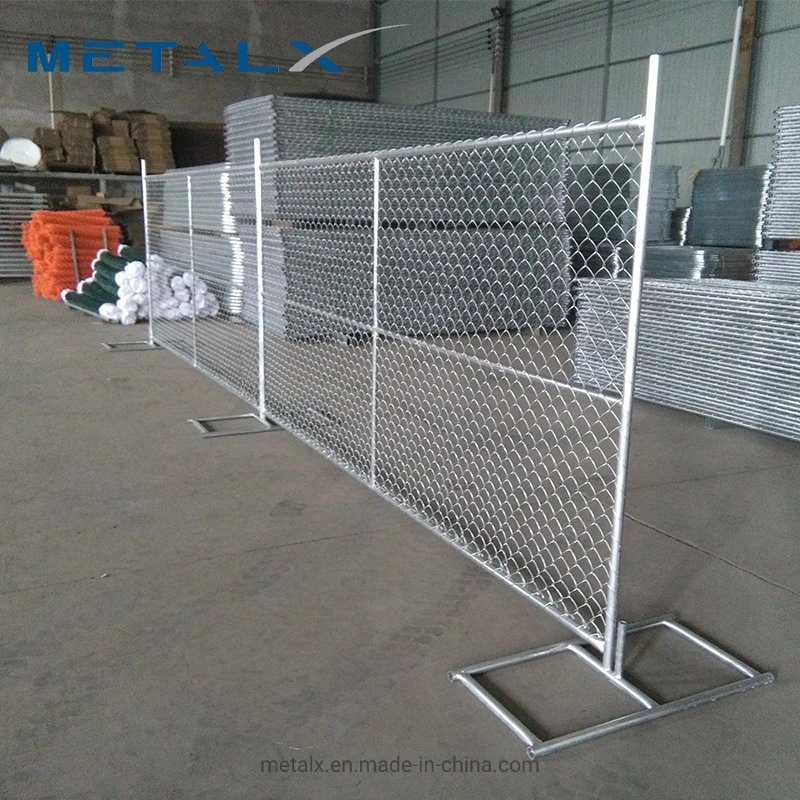 Hot Sale 6X12FT Galvanized Chain Link Wire Temporary Fencing for USA