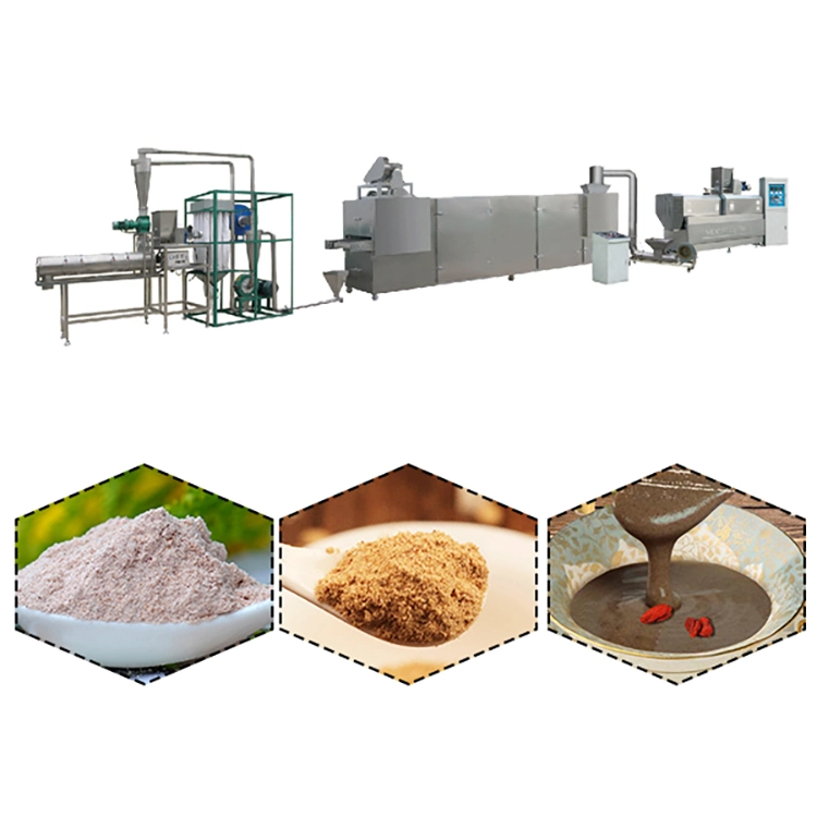 Nutritional Rice Powder Making Machine Baby Flour Production Line Infant Nutritional Flour Processing Equipment