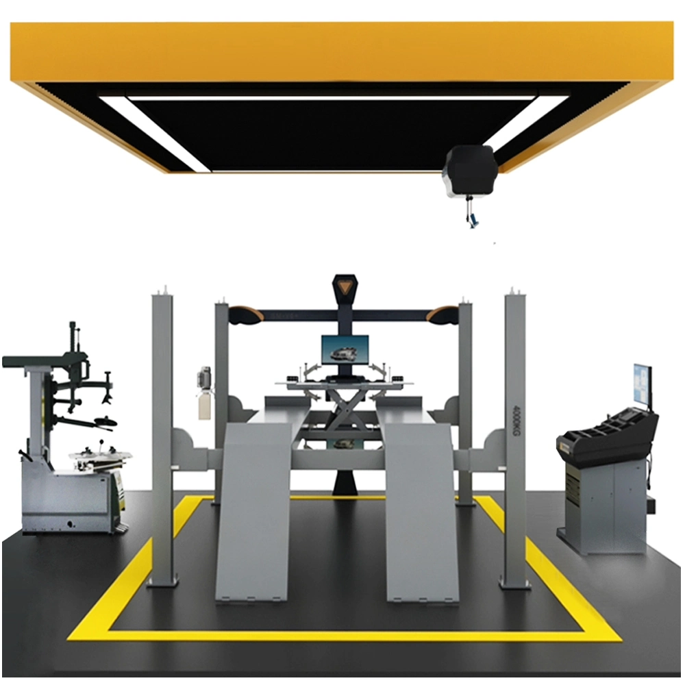 Seguimiento de la inspección automática Jintuo 3D de paralelismo y la máquina de equilibrado