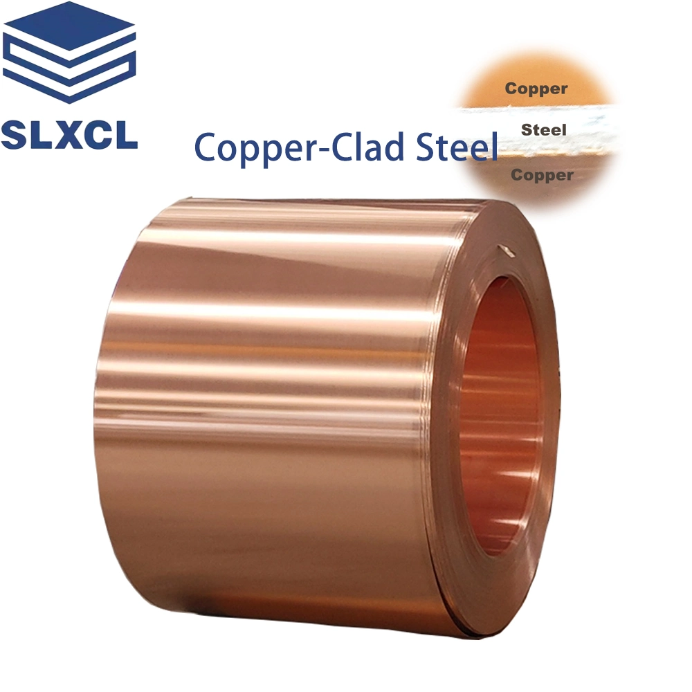 New Material Red Copper-Clad Steel Reel Coil Clad Overlayer Material