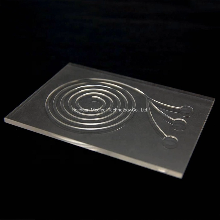 Professional Medical Device Manufacturer Machinery Bonding Microfluidic Chip for Ivd Application