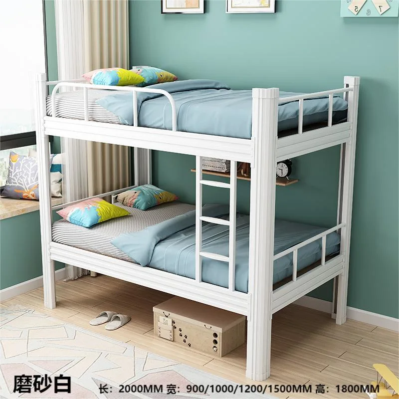 Dormitory Cheap Price Double Decker Loft Bed Hostel Adult Kids Metal Bunk Beds