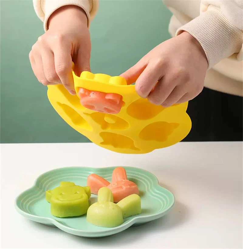 Silicone Steamed Cake Cake Baby Complementary Food Mold Household Baking Tools