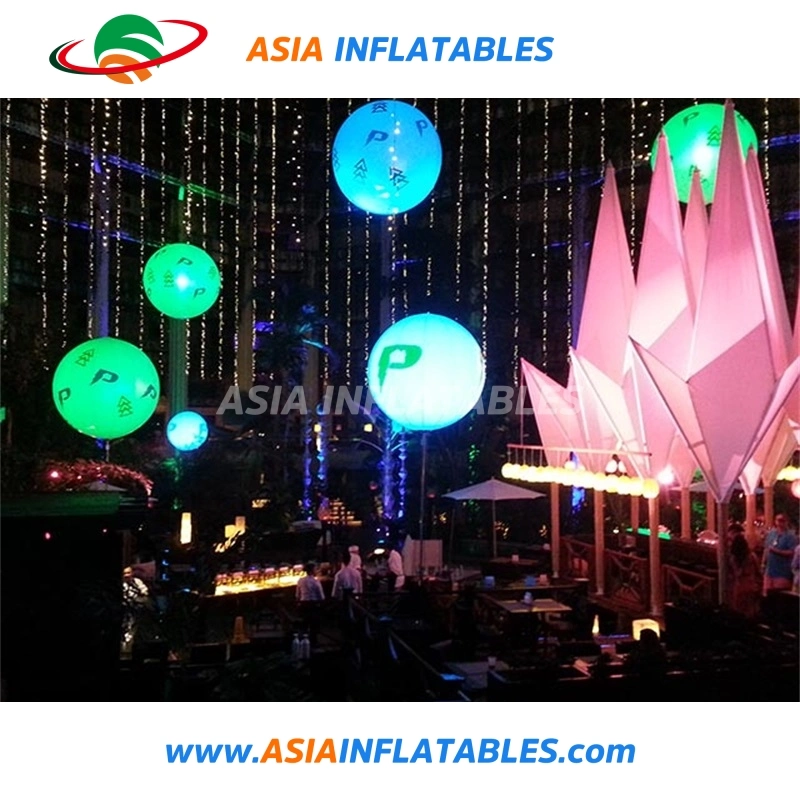 Color Changing Inflatable Zygote Interactive LED Balls / Zygote Party Balloon / Crowd Balls for Party Play