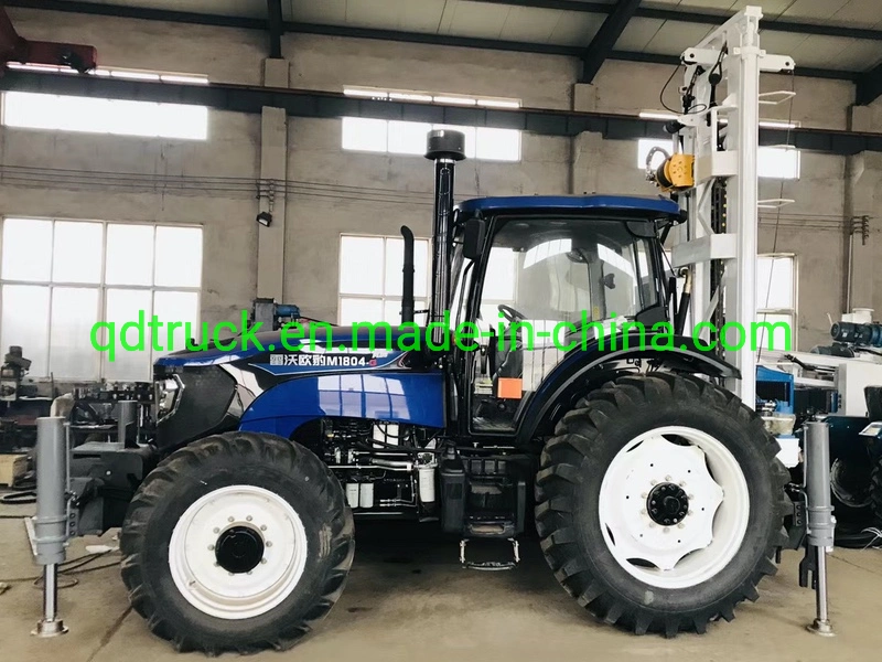 4X4 drill water well tractor with Water well drilling machinery