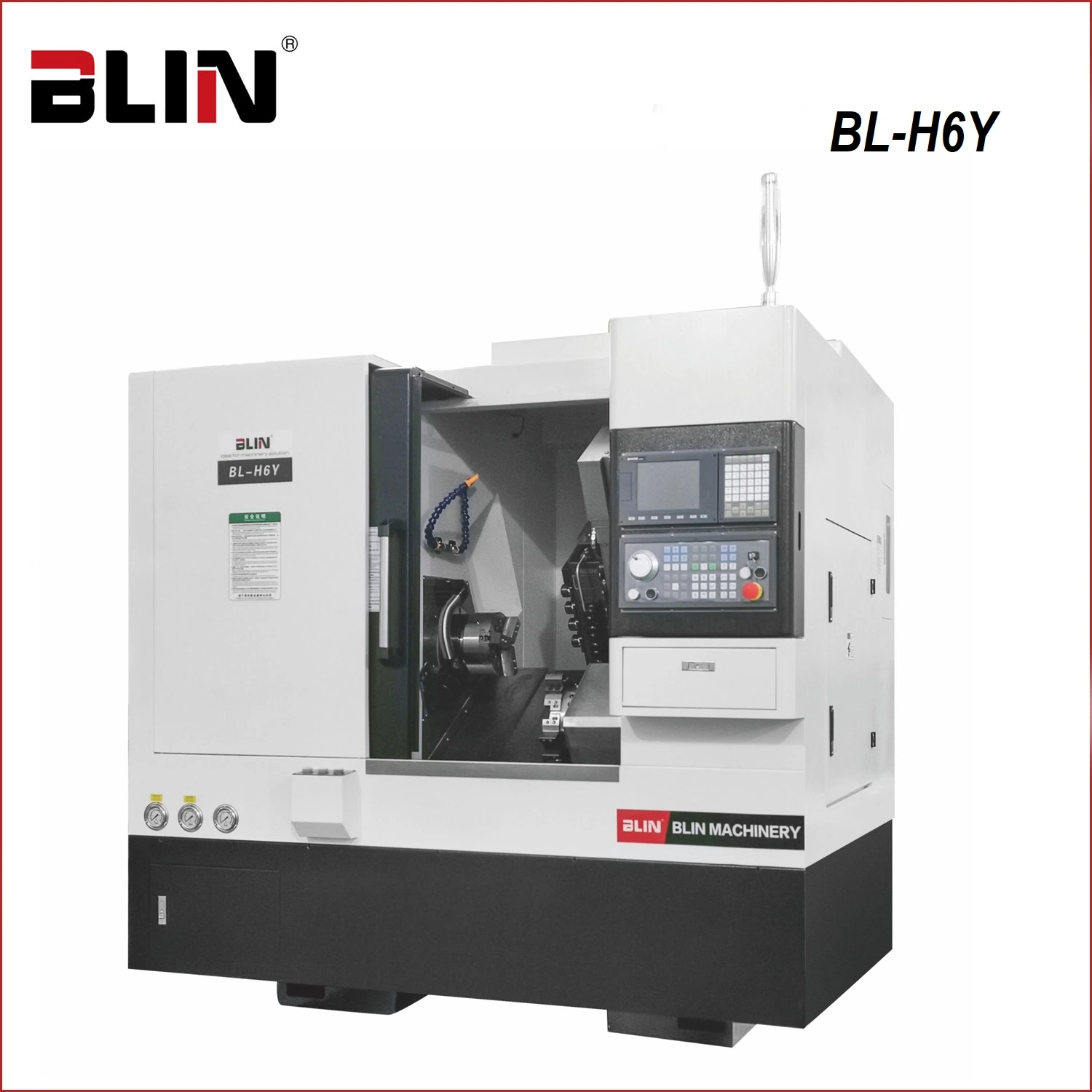 Most Popular Swing Slant Bed CNC Lathe Machine (H6Y)